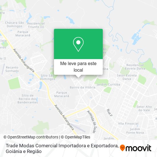 Trade Modas Comercial Importadora e Exportadora mapa