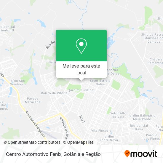 Centro Automotivo Fenix mapa