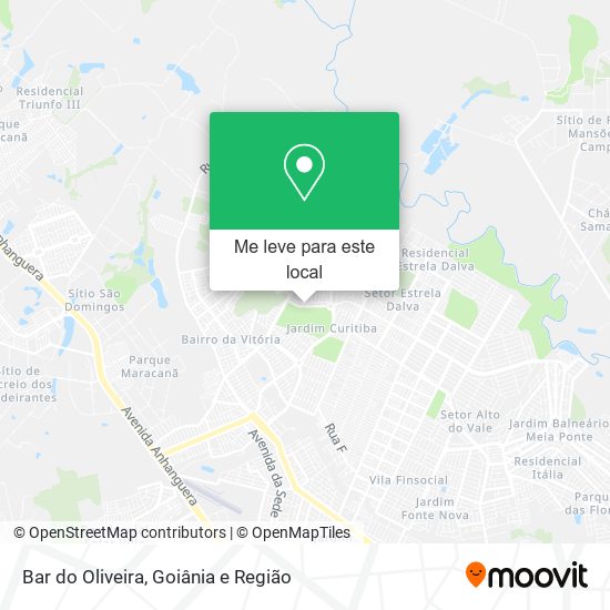 Bar do Oliveira mapa