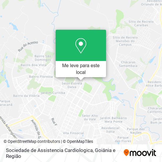 Sociedade de Assistencia Cardiologica mapa