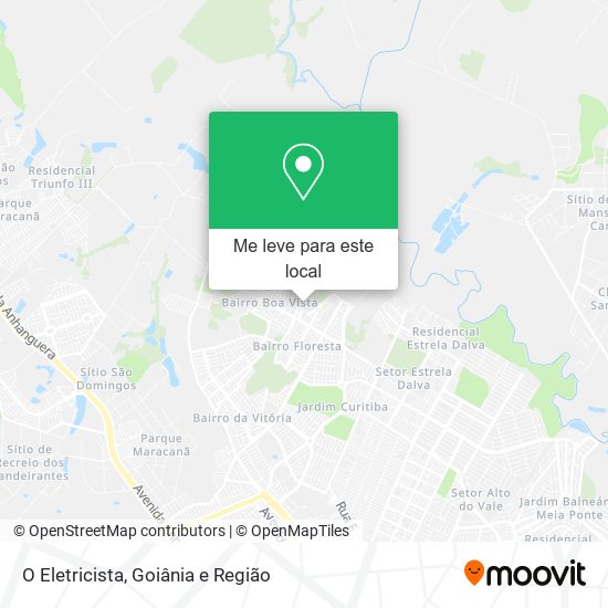O Eletricista mapa