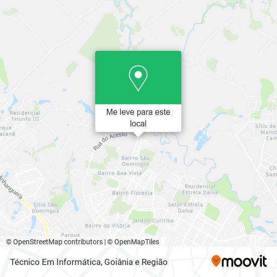 Técnico Em Informática mapa