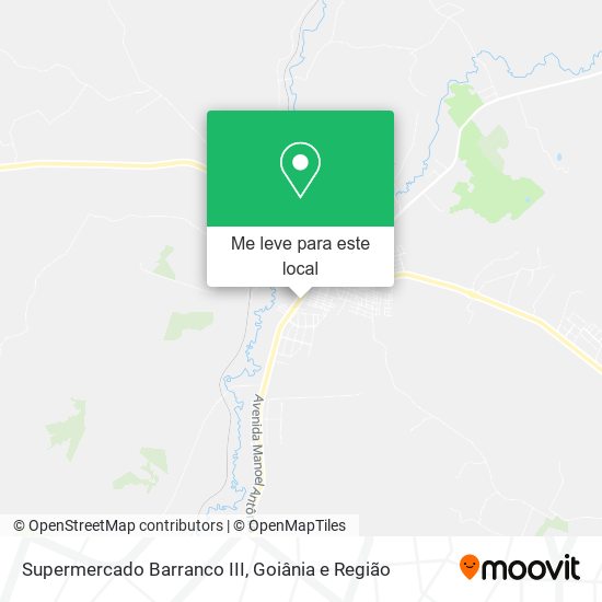 Supermercado Barranco III mapa