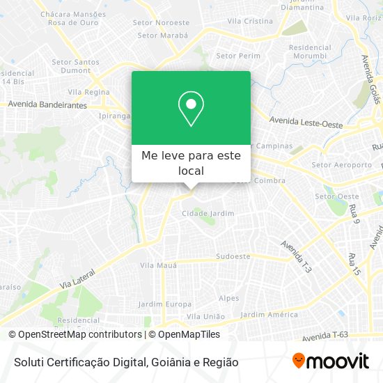 Soluti Certificação Digital mapa