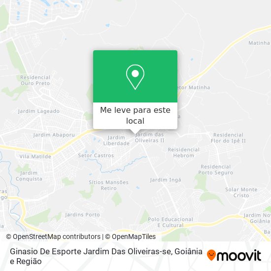Ginasio De Esporte Jardim Das Oliveiras-se mapa