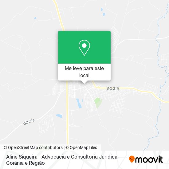 Aline Siqueira - Advocacia e Consultoria Jurídica mapa