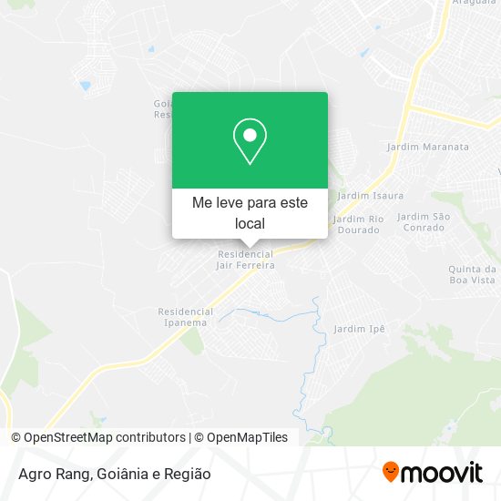 Agro Rang mapa