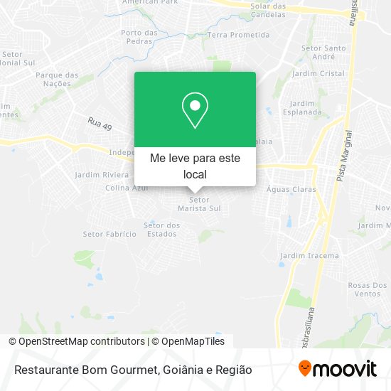 Restaurante Bom Gourmet mapa