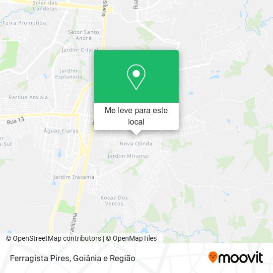 Ferragista Pires mapa