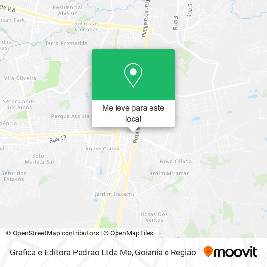 Grafica e Editora Padrao Ltda Me mapa