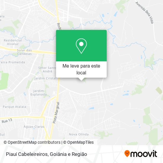 Piauí Cabeleireiros mapa