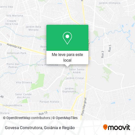 Govesa Construtora mapa