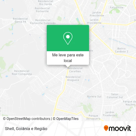 Shell mapa