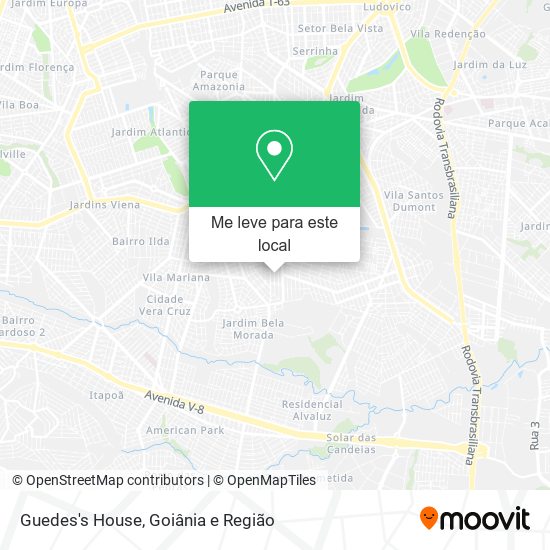 Guedes's House mapa