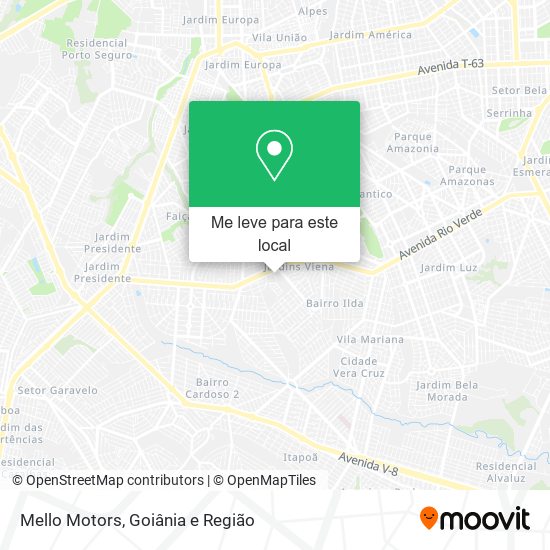 Mello Motors mapa