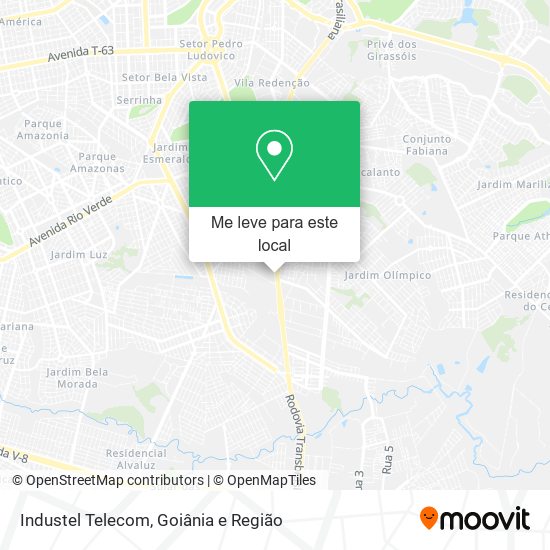 Industel Telecom mapa