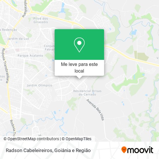 Radson Cabeleireiros mapa