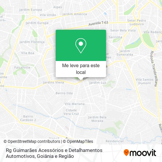 Rg Guimarães Acessórios e Detalhamentos Automotivos mapa