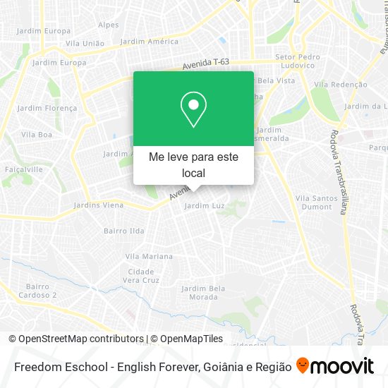 Freedom Eschool - English Forever mapa