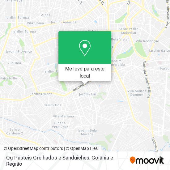 Qg Pasteis Grelhados e Sanduiches mapa