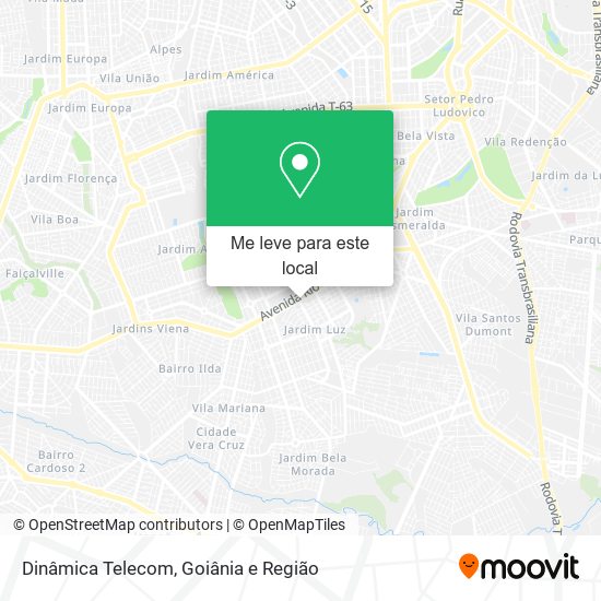 Dinâmica Telecom mapa