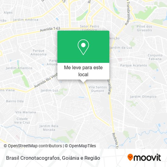 Brasil Cronotacografos mapa