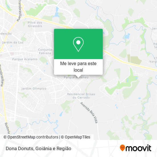 Dona Donuts mapa
