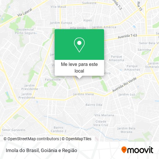 Imola do Brasil mapa