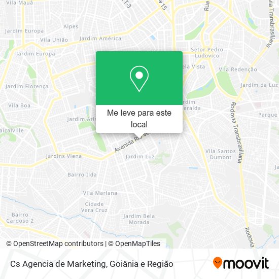 Cs Agencia de Marketing mapa