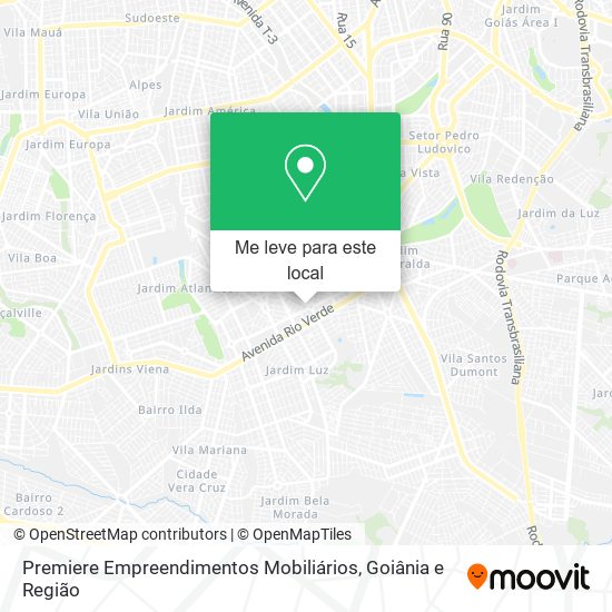 Premiere Empreendimentos Mobiliários mapa