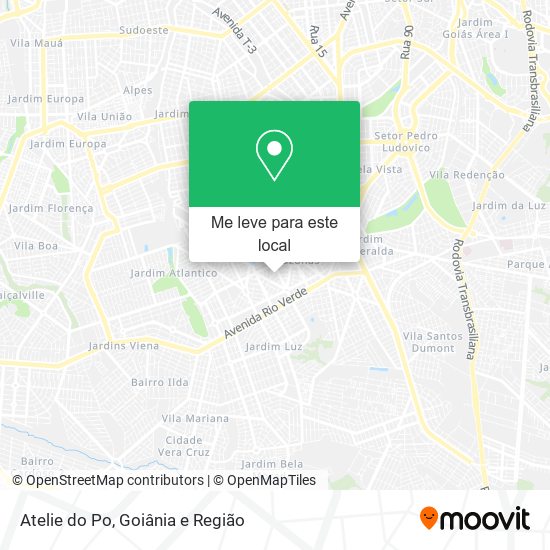 Atelie do Po mapa