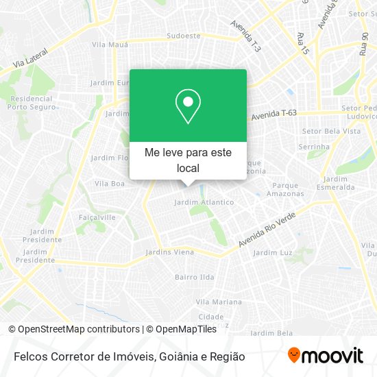 Felcos Corretor de Imóveis mapa