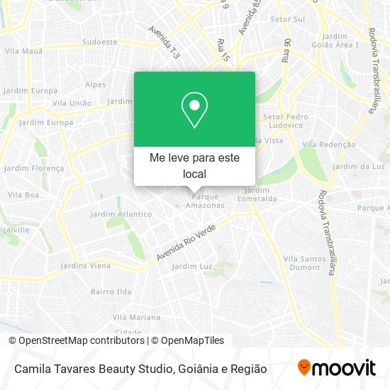 Camila Tavares Beauty Studio mapa