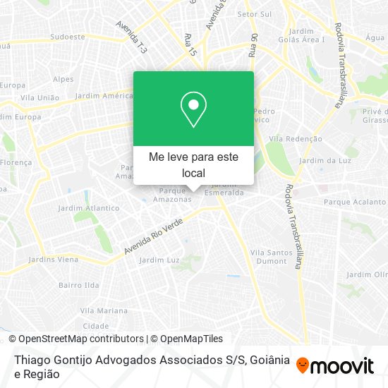 Thiago Gontijo Advogados Associados S / S mapa