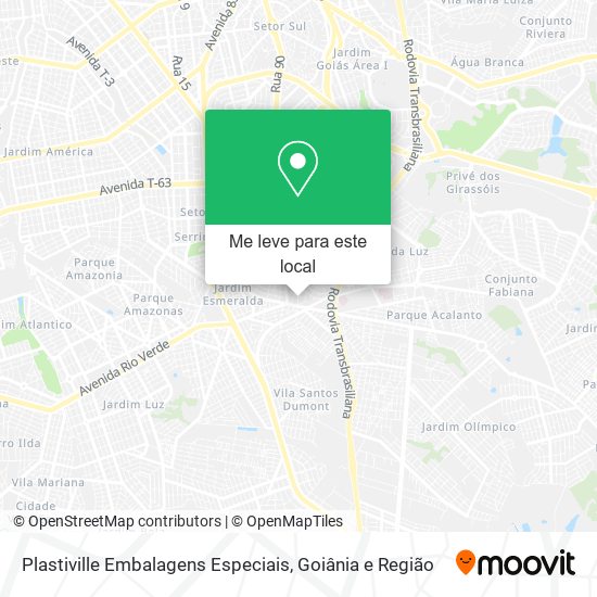 Plastiville Embalagens Especiais mapa