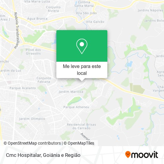 Cmc Hospitalar mapa