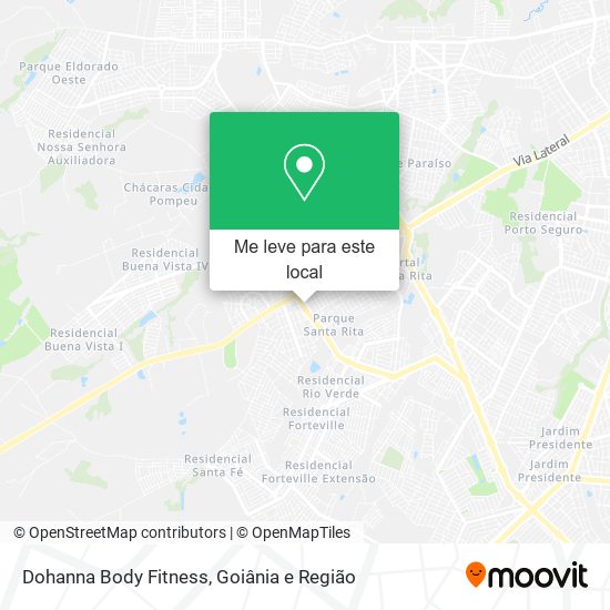 Dohanna Body Fitness mapa