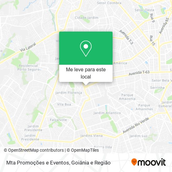 Mta Promoções e Eventos mapa