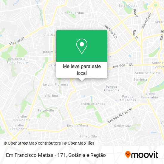 Em Francisco Matias - 171 mapa