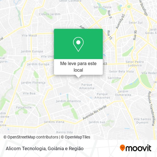 Alicom Tecnologia mapa
