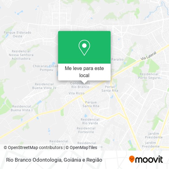 Rio Branco Odontologia mapa