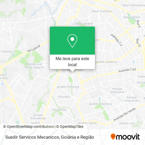 Suedir Servicos Mecanicos mapa