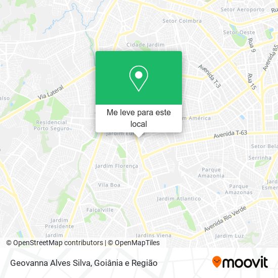 Geovanna Alves Silva mapa