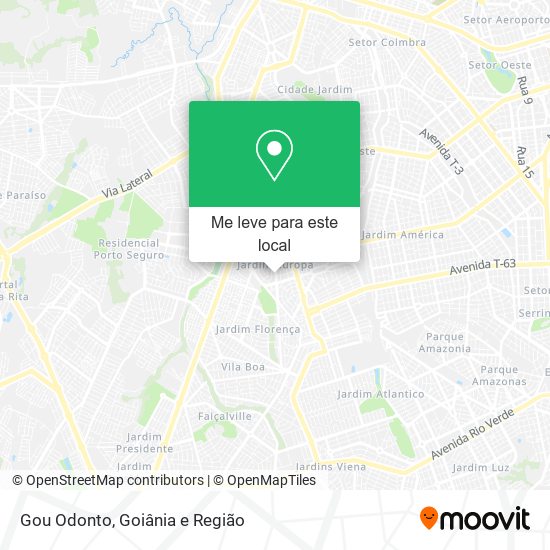 Gou Odonto mapa
