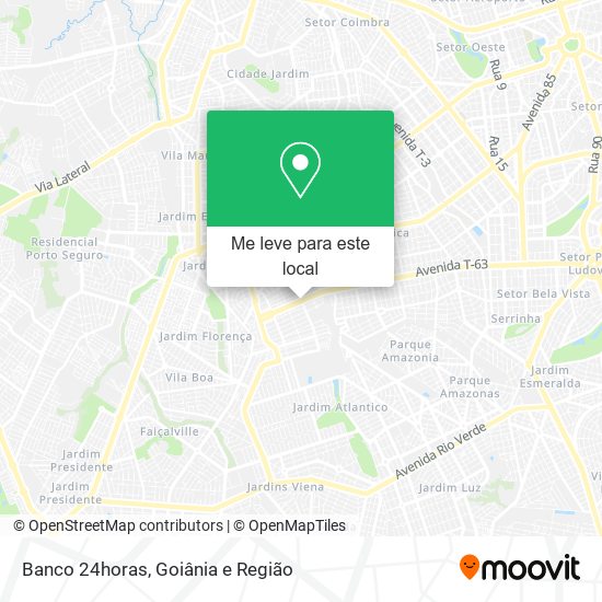 Banco 24horas mapa