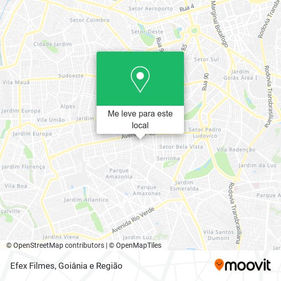 Efex Filmes mapa