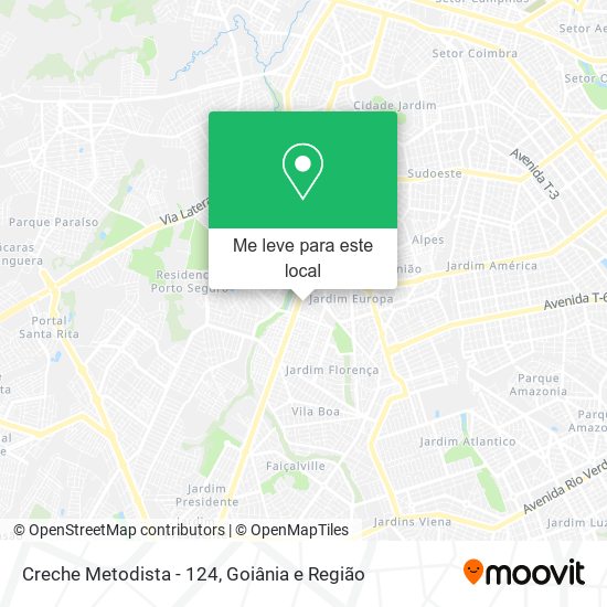 Creche Metodista - 124 mapa