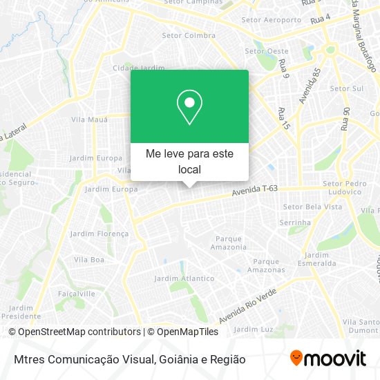 Mtres Comunicação Visual mapa