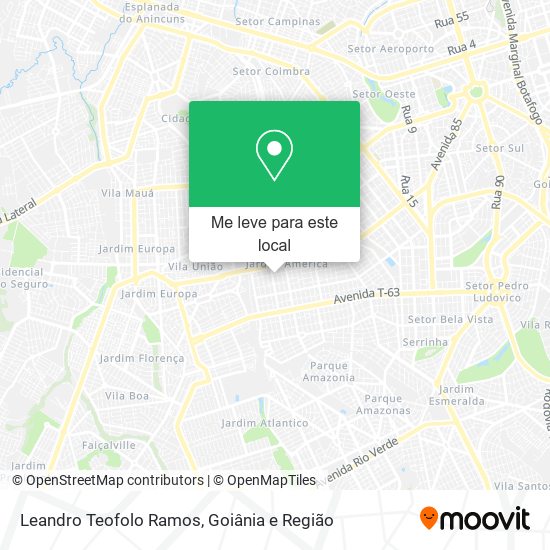 Leandro Teofolo Ramos mapa