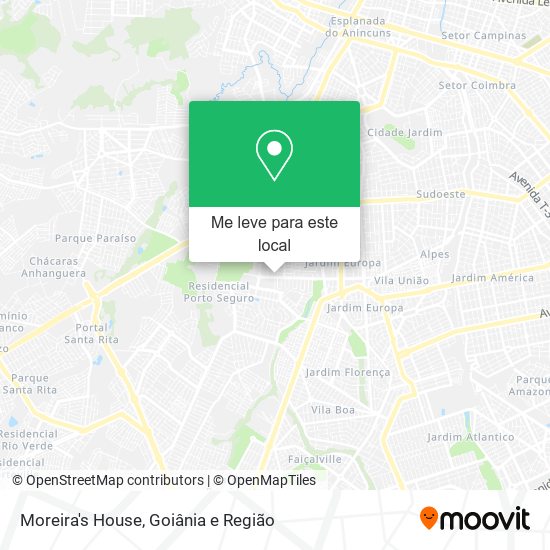 Moreira's House mapa